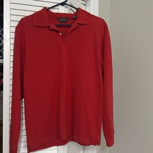 Eddie Bauer Soft Red Polo Shirt
